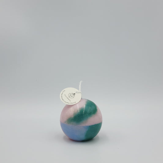 Pastel Harmony Sphere Candle